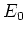 $E_{0}$