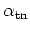 $\alpha_{\rm tn}$
