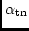 $\alpha_{\rm tn}$